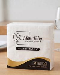 2 PLY Large Dinner Napkins - 50 pulls