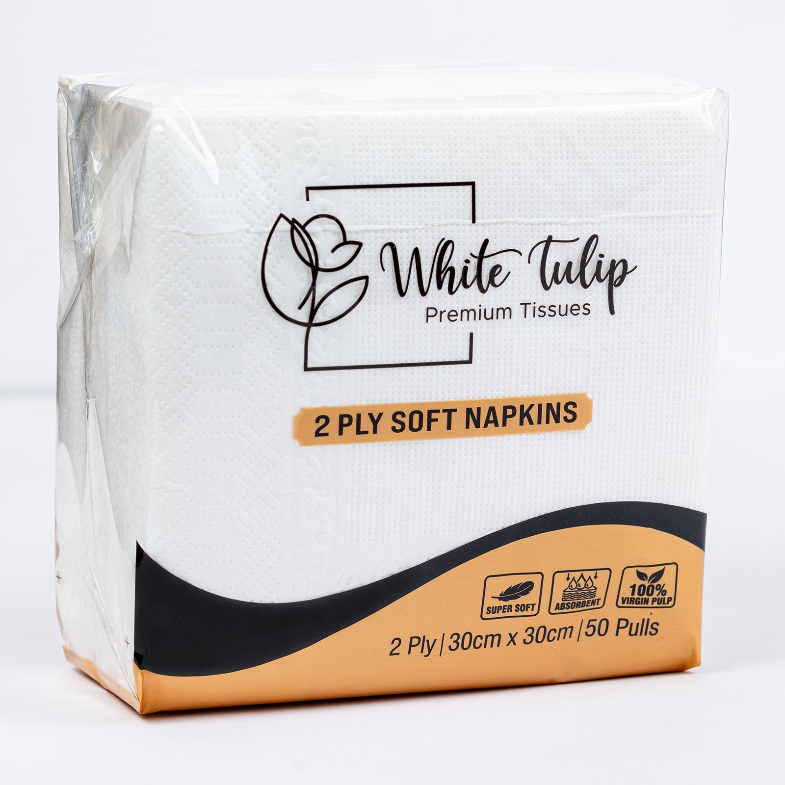 White Tulip Tissue Napkins 2 Ply - Image 3